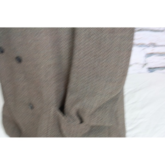 Donna Karan New York Mens Double Breasted Blazer Brown Textured Made in Italy - Picture 6 of 11